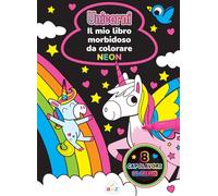 Unicorni. Il mio libro morbidoso da colorare. Ediz. a spirale (Sticker e coloring)