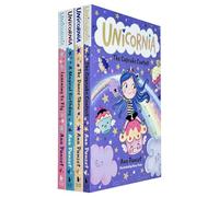 Unicornia Series 4 Books Collection Set By Ana Punset (Learning to Fly, A Magical Birthday, The Cupcake Contest & The Dance Show)