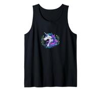 Unicornio Acuarela Unicornios Mágicos Fairyta Mágica Camiseta sin Mangas