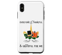 Unicornio Agradecido Agradecido de otoño peregrino de Acción de Gracias Unicornios Carcasa para iPhone XS MAX