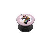 Unicornio Arco Iris tolerancia Libertad Amor LBGTQ+ CSD Caballo PopSockets PopGrip Adhesivo