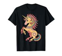Unicornio Azteca Mitología Maya Mexicana Fantasía Arte Camiseta