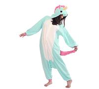 Unicornio Azul - Todo en un Disfraz para Adultos - Onesie Kigurumi