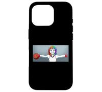 Unicornio Baloncesto Chica Carcasa para iPhone 16 Pro