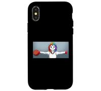 Unicornio Baloncesto Chica Carcasa para iPhone X/XS