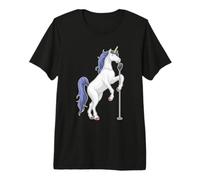 Unicornio Cantante Micrófono Canto Camiseta Premium