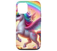 Unicornio caprichoso en una Aventura de Candyland Carcasa para iPhone 12/12 Pro