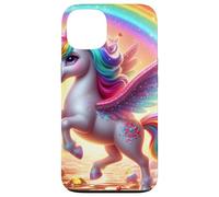 Unicornio caprichoso en una Aventura de Candyland Carcasa para iPhone 13