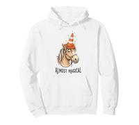 Unicornio Casi mágico y Divertido aspirante a Caballo Sudadera con Capucha