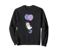Unicornio cuelga en Globo Sudadera