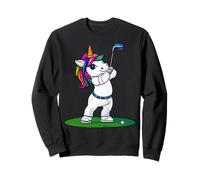 Unicornio de golfista/unicornio de golf Sudadera