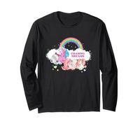 Unicornio de la Vía Láctea Yum Yum Persiguiendo Sueños Manga Larga