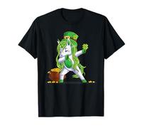 Unicornio del Día de San Paticks Camiseta