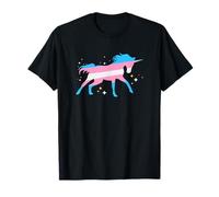 Unicornio del Orgullo Trans para partidarios de la Identidad LGBTQ+ Camiseta