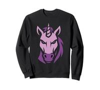 Unicornio en Violeta Sudadera