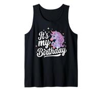Unicornio - Es mi cumpleaños Camiseta sin Mangas