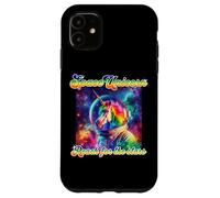 Unicornio espacial Reach For The Stars Lindo Rainbow Hair Unicorn Carcasa para iPhone 11