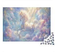 Unicornio extraordinario Juego De Rompecabezas 3D De Papel 38x26cm/1000pcs, - Creativo Y Educativo, Relajar Y Decorar El Hogar, Regalo Genial para Todos