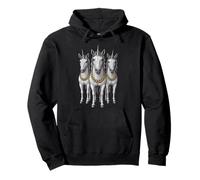 Unicornio Fantasía Criatura Mágica Rap Vieja Escuela Retro 90s Sudadera con Capucha
