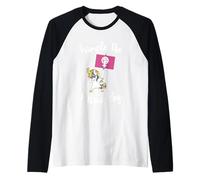 Unicornio Feminista pisotea la Bandera activista del patriarcado Camiseta Manga Raglan
