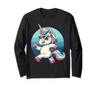 Unicornio fresco en gafas de sol para hombres, mujeres, niños, unicornio Manga Larga