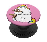 Unicornio gordo PopSockets PopGrip Adhesivo