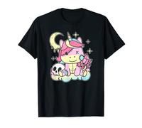 Unicornio gótico Kawaii, colores pastel, gótico, unicornio gótico Camiseta