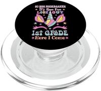 Unicornio Graduación Kindergarten Hola 1er Grado Último Día PopSockets PopGrip para MagSafe