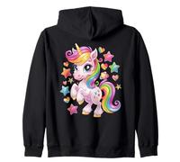 Unicornio mágico Arco Iris Amante de los Animales míticos Lindos Unicornios Sudadera con Capucha