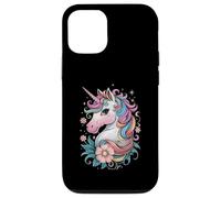 Unicornio mágico con fantasía de pelo arcoíris Carcasa para iPhone 12/12 Pro