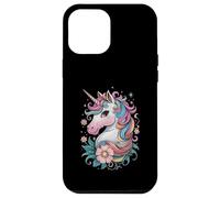 Unicornio mágico con fantasía de pelo arcoíris Carcasa para iPhone 12 Pro Max
