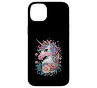 Unicornio mágico con fantasía de pelo arcoíris Carcasa para iPhone 14 Plus