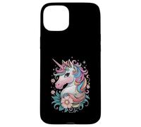 Unicornio mágico con fantasía de pelo arcoíris Carcasa para iPhone 15 Plus
