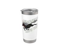 Unicornio malvado del infierno - Mi unicornio te odia Vaso térmico de acero inoxidable de doble pared
