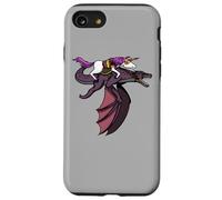 Unicornio Monta Dragón Divertido Fantasía Mítico Niños Carcasa para iPhone SE (2020) / 7/8