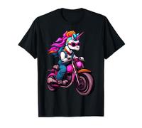 Unicornio Motocicleta Camiseta