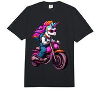 Unicornio Motocicleta Comfort Colors Adult Heavyweight T-Shirt