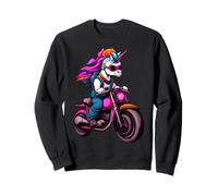 Unicornio Motocicleta Sudadera