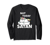 Unicornio Not Today Satan Manga Larga