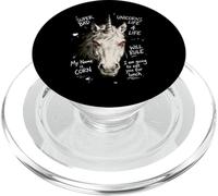 Unicornio Ojos Rojos Mal Estilo Callejero Vibraciones PopSockets PopGrip para MagSafe