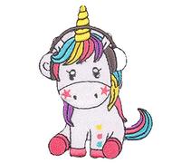 Unicornio Patch 3D Etiqueta Engomada del Logotipo Remiendo del Hierro Parches para La Ropa De La Ropa Remiendo DIY Moda Unicornios para Niños Apliques