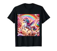 Unicornio Peculiar en una Aventura de Candyland Camiseta