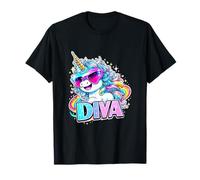 Unicornio Pegasus Diva Camiseta
