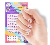 Unicornio Pegatinas de Uñas - Autoadhesivas- Unicornio Pegatinas para Uñas- Pegatinas Nail Art - Calcomanias - Regalos para Niñas Niños - Regalos de Cumpleaños - Decoracion de Uñas