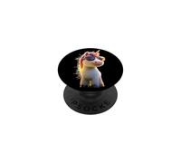 Unicornio Pony Jinete Pony Granja Caballos Montando PopSockets PopGrip Adhesivo