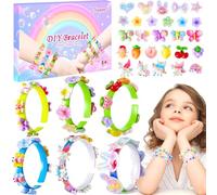 Unicornio Regalos NiñAs 5-12 AñOs NiñOs Kit Manualidades Para Hacer Pulsera Calendario Adviento Regalos Navidad Originales Juguetes Educativos Amigo Invisible Presentes CumpleañOs Adolescentes