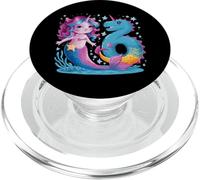 Unicornio Sirena Dinosaurio 6 años Fiesta 6th G&Girls PopSockets PopGrip para MagSafe