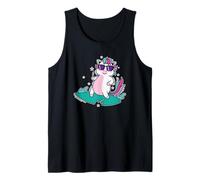 Unicornio Surfeando en el Mar Camiseta sin Mangas
