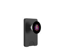 Unicornio Tie Dye Hippie Groovy Paz Festivales Retro PopSockets PopWallet para MagSafe