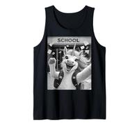 Unicornio Último Día De Escuela Vacaciones De Verano Divertido Meme Selfi Camiseta sin Mangas